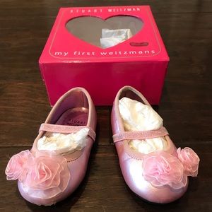 Stuart Weitzman Baby Girl 4 Pink Ballet Shoes